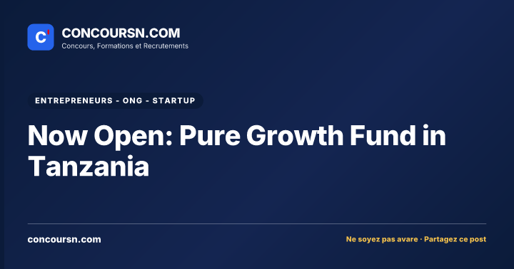 Illustration de l’article : Now Open: Pure Growth Fund in Tanzania