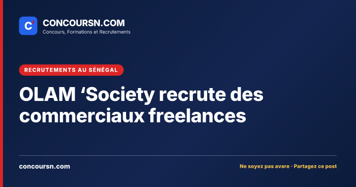 Illustration de l’article : OLAM ‘Society recrute des commerciaux freelances
