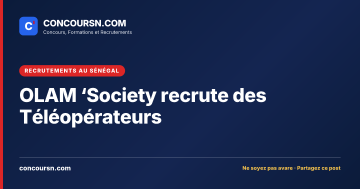 Illustration de l’article : OLAM ‘Society recrute des Téléopérateurs