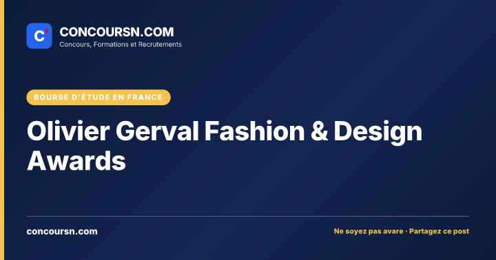 Illustration de l’article : Olivier Gerval Fashion & Design Awards