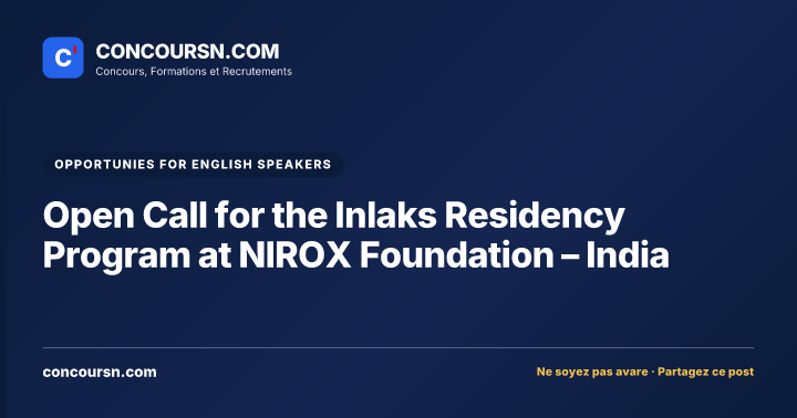Illustration de l’article : Open Call for the Inlaks Residency Program at NIROX Foundation – India