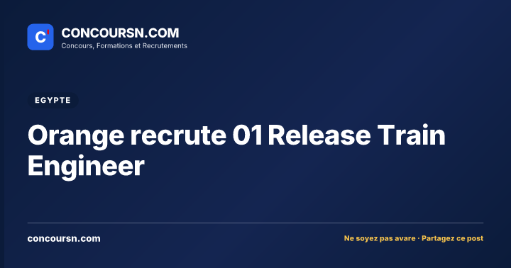 Illustration de l’article : Orange recrute 01 Release Train Engineer