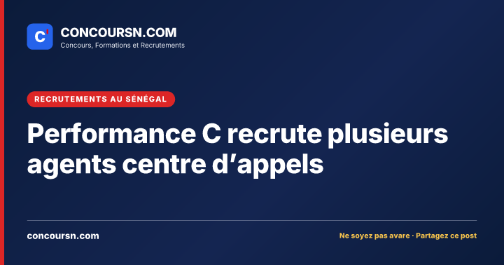 Illustration de l’article : Performance C recrute plusieurs agents centre d’appels