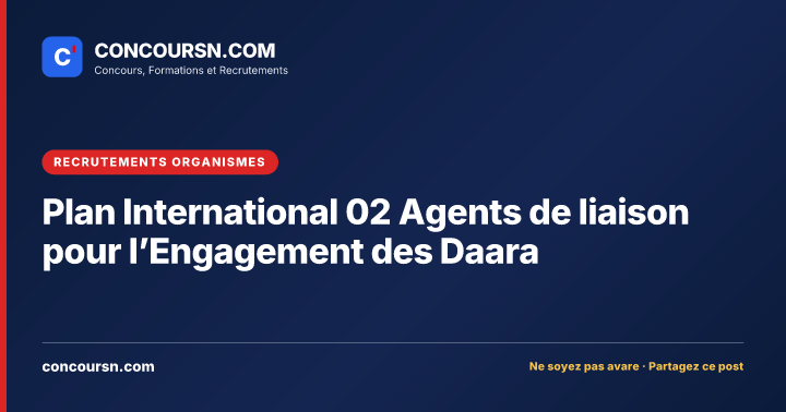 Plan International 02 Agents de liaison pour l’Engagement des Daara