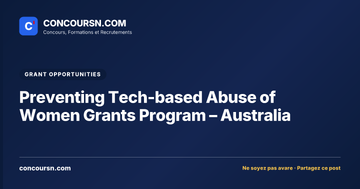 Illustration de l’article : Preventing Tech-based Abuse of Women Grants Program – Australia