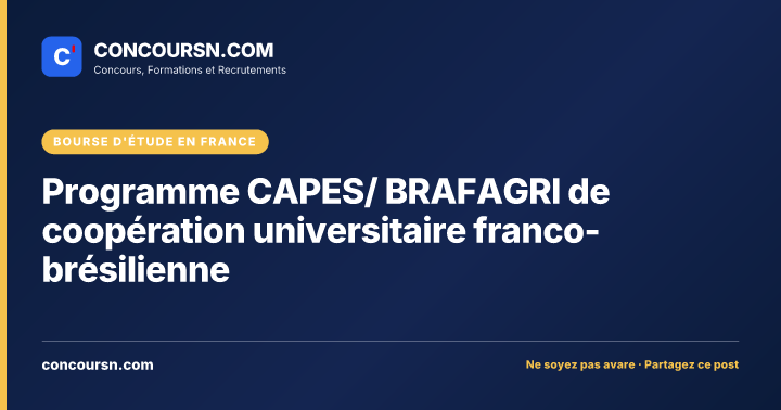 Illustration de l’article : Programme CAPES/ BRAFAGRI de coopération universitaire franco-brésilienne