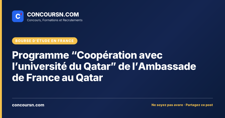 Illustration de l’article : Programme “Coopération avec l’université du Qatar” de l’Ambassade de France au Qatar