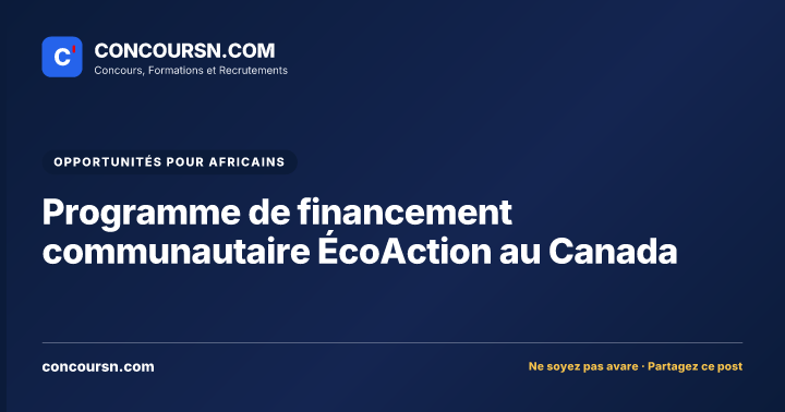 Illustration de l’article : Programme de financement communautaire ÉcoAction au Canada