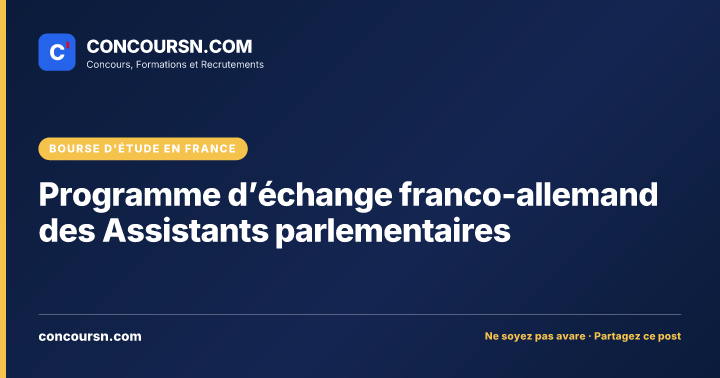 Illustration de l’article : Programme d’échange franco-allemand des Assistants parlementaires
