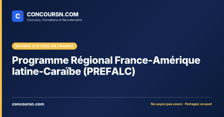 Illustration de l’article : Programme Régional France-Amérique latine-Caraïbe (PREFALC)