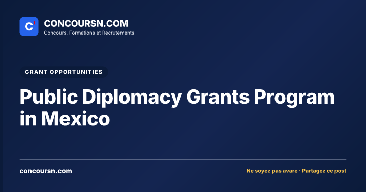 Illustration de l’article : Public Diplomacy Grants Program in Mexico