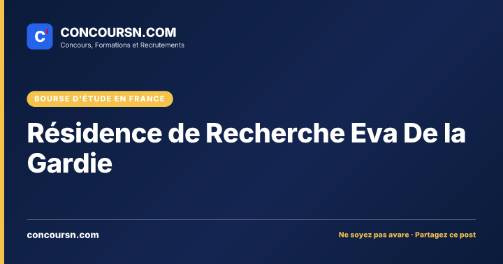 Illustration de l’article : Résidence de Recherche Eva De la Gardie
