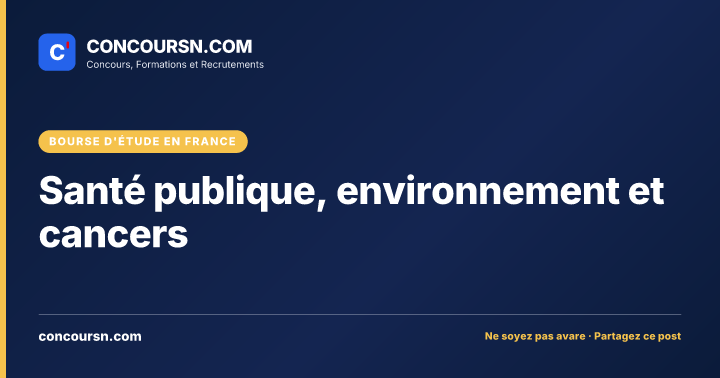 Illustration de l’article : Santé publique, environnement et cancers