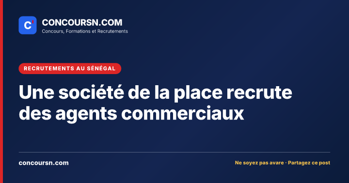 Illustration de l’article : Une société de la place recrute des agents commerciaux