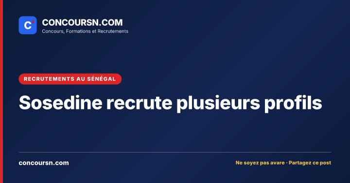 Illustration de l’article : Sosedine recrute plusieurs profils