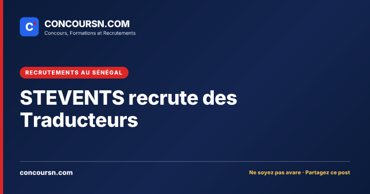 Illustration de l’article : STEVENTS recrute des Traducteurs