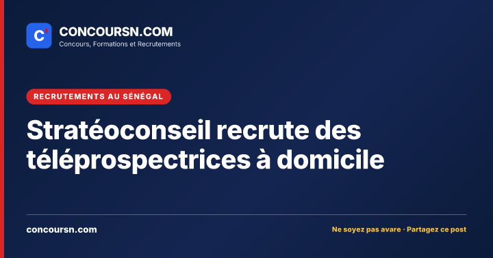 Illustration de l’article : Stratéoconseil recrute des téléprospectrices à domicile