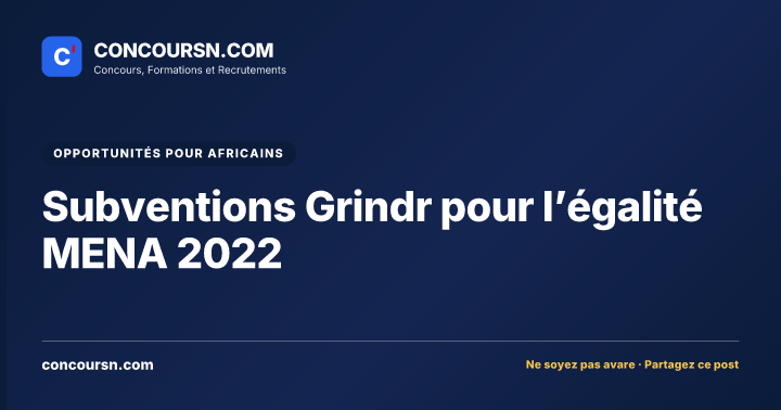 Illustration de l’article : Subventions Grindr pour l’égalité MENA 2022