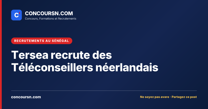 Illustration de l’article : Tersea recrute des Téléconseillers néerlandais