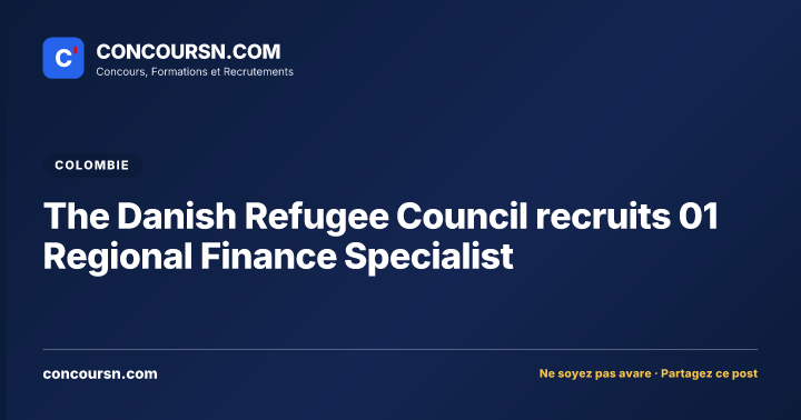 Illustration de l’article : The Danish Refugee Council recruits 01 Regional Finance Specialist