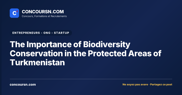Illustration de l’article : The Importance of Biodiversity Conservation in the Protected Areas of Turkmenistan