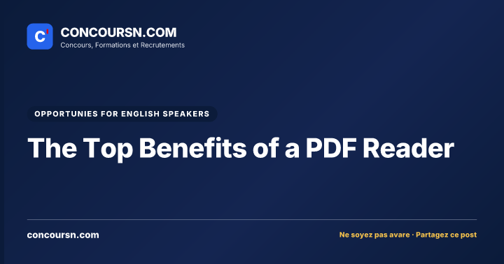 Illustration de l’article : The Top Benefits of a PDF Reader