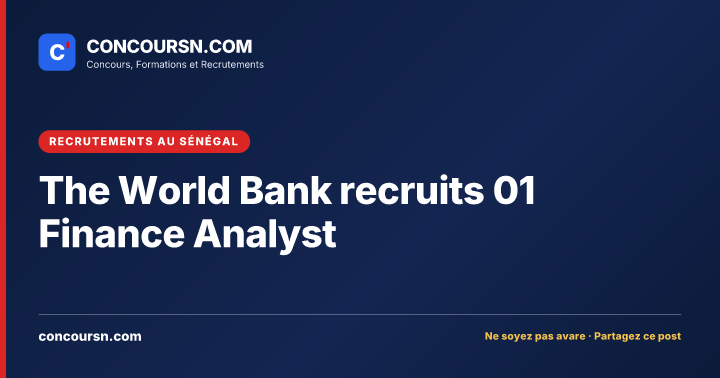Illustration de l’article : The World Bank recruits 01 Finance Analyst