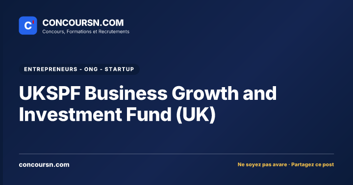 Illustration de l’article : UKSPF Business Growth and Investment Fund (UK)