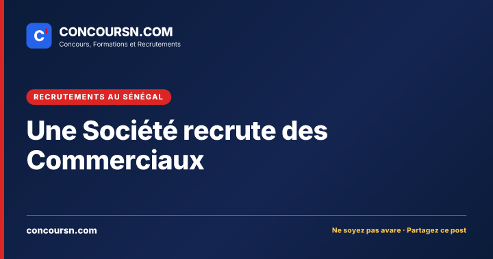 Illustration de l’article : Une Société recrute des Commerciaux