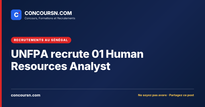 Illustration de l’article : UNFPA recrute 01 Human Resources Analyst