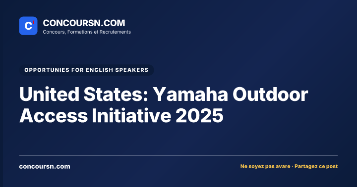 Illustration de l’article : United States: Yamaha Outdoor Access Initiative 2025