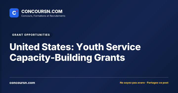Illustration de l’article : United States: Youth Service Capacity-Building Grants