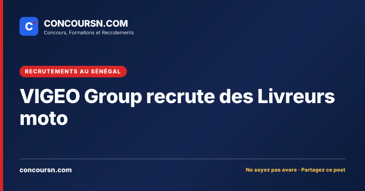Illustration de l’article : VIGEO Group recrute des Livreurs moto