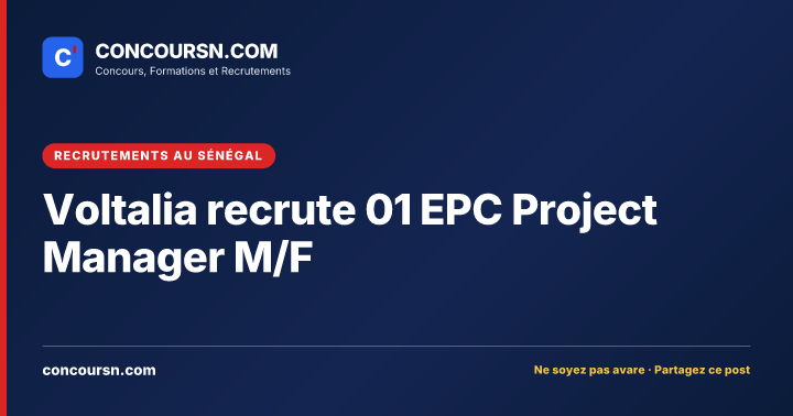 Illustration de l’article : Voltalia recrute 01 EPC Project Manager M/F