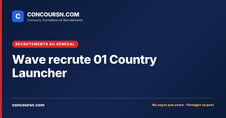 Illustration de l’article : Wave recrute 01 Country Launcher