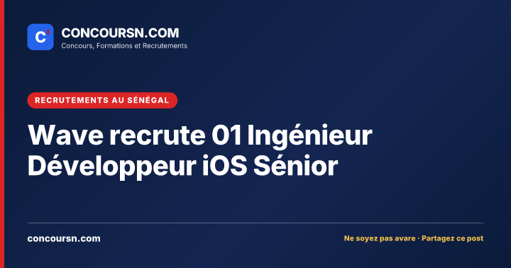 Illustration de l’article : Wave recrute 01 Ingénieur Développeur iOS Sénior