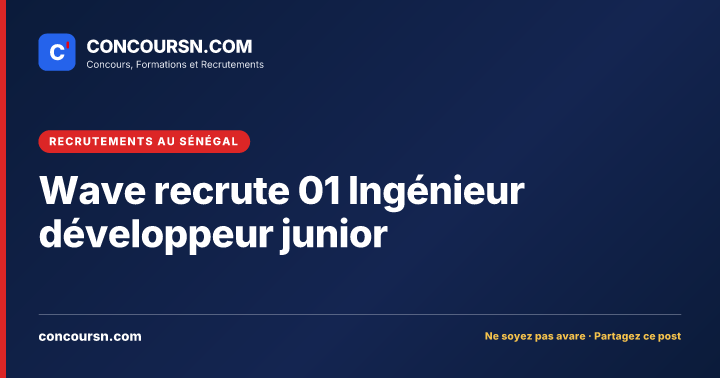 Illustration de l’article : Wave recrute 01 Ingénieur développeur junior