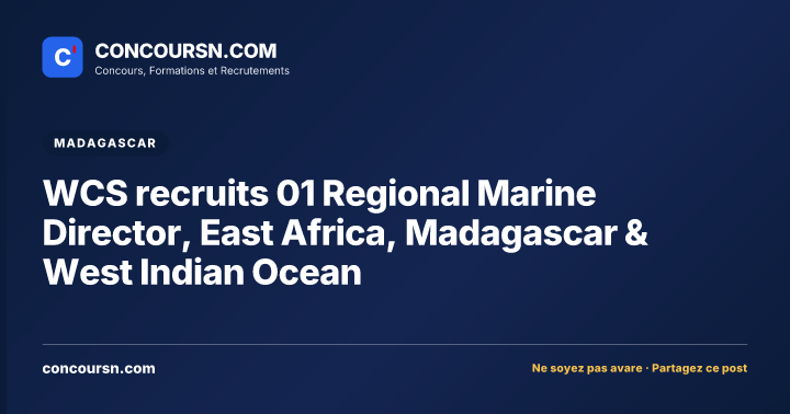 Illustration de l’article : WCS recruits 01 Regional Marine Director, East Africa, Madagascar & West Indian Ocean