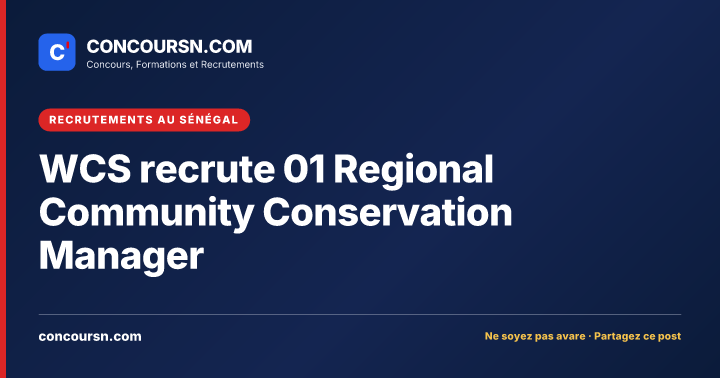 Illustration de l’article : WCS recrute 01 Regional Community Conservation Manager