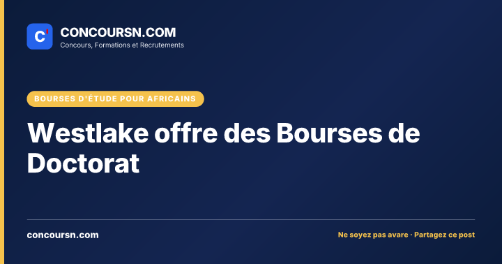 Illustration de l’article : Westlake offre des Bourses de Doctorat