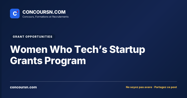 Illustration de l’article : Women Who Tech’s Startup Grants Program