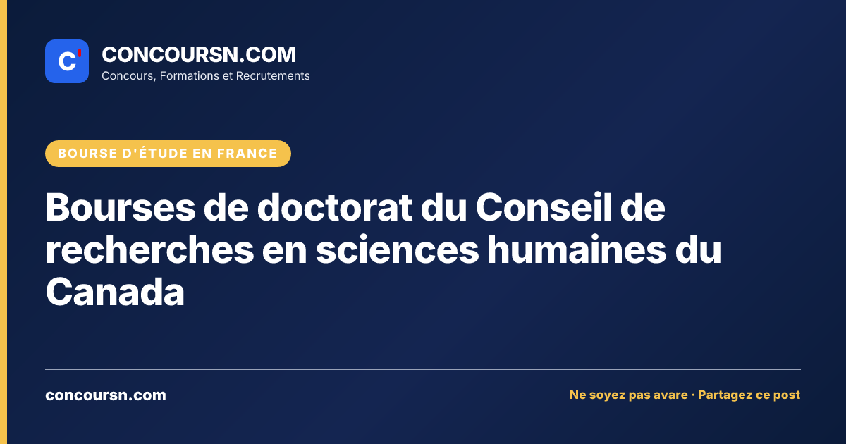 Illustration de l’article : Bourses de doctorat du Conseil de recherches en sciences humaines du Canada