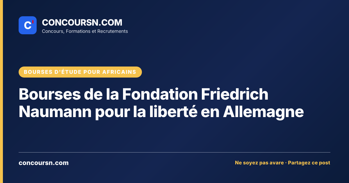 Illustration de l’article : Bourses de la Fondation Friedrich Naumann pour la liberté en Allemagne