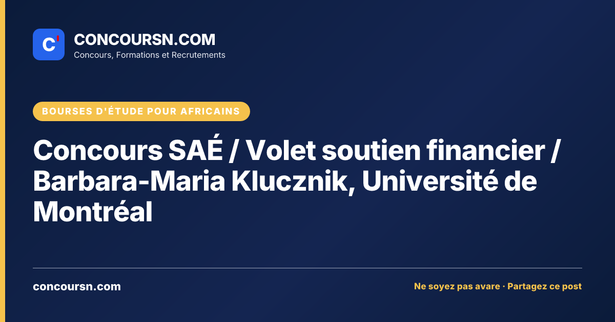 Illustration de l’article : Concours SAÉ / Volet soutien financier / Barbara-Maria Klucznik, Université de Montréal