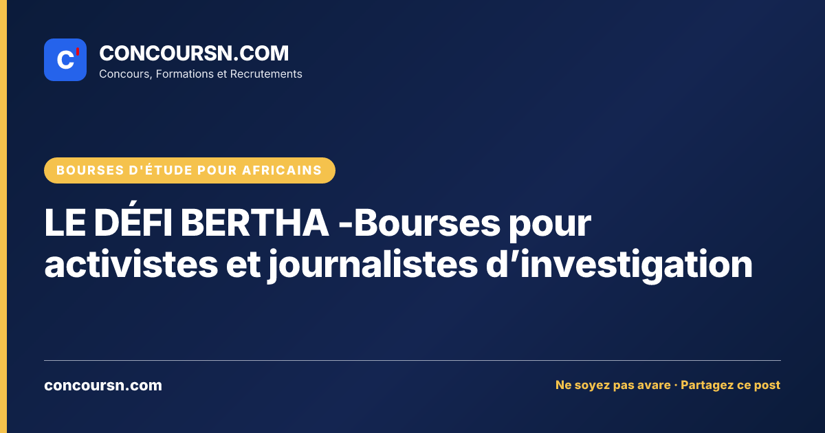 Illustration de l’article : LE DÉFI BERTHA -Bourses pour activistes et journalistes d’investigation
