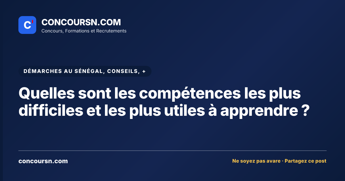Illustration de l’article : Quelles sont les compétences les plus difficiles et les plus utiles à apprendre ?