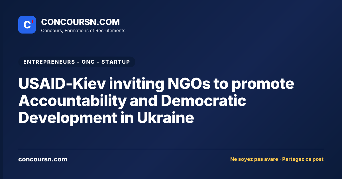 Illustration de l’article : USAID-Kiev inviting NGOs to promote Accountability and Democratic Development in Ukraine